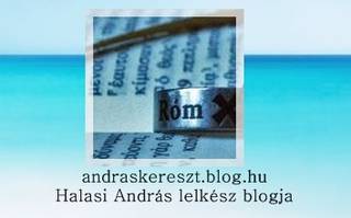 Halasi András lelkész blogja