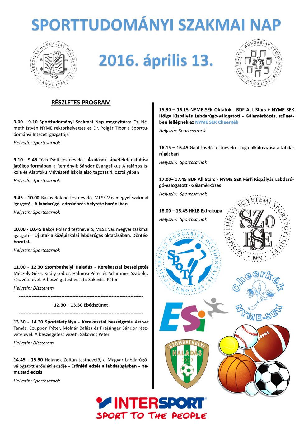 Sporttudomnyi Szakmai Nap