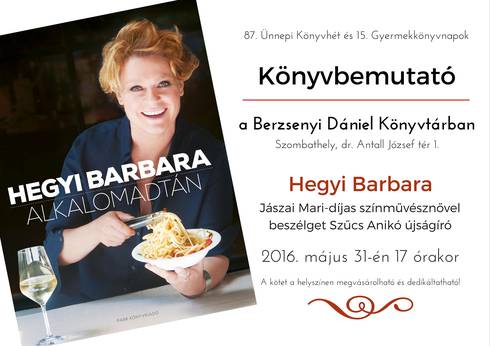 Hegyi Barbara a BDK vendge